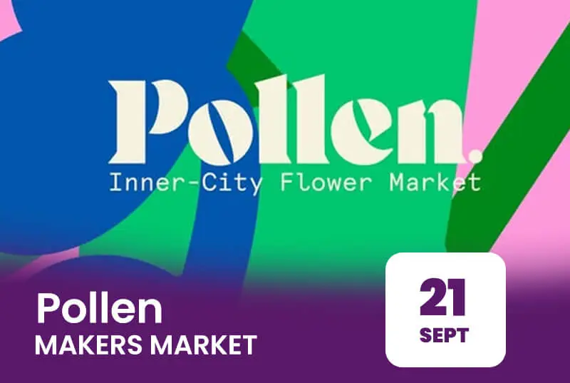 Pollen Flower Market event attended by Chocolates by Design.