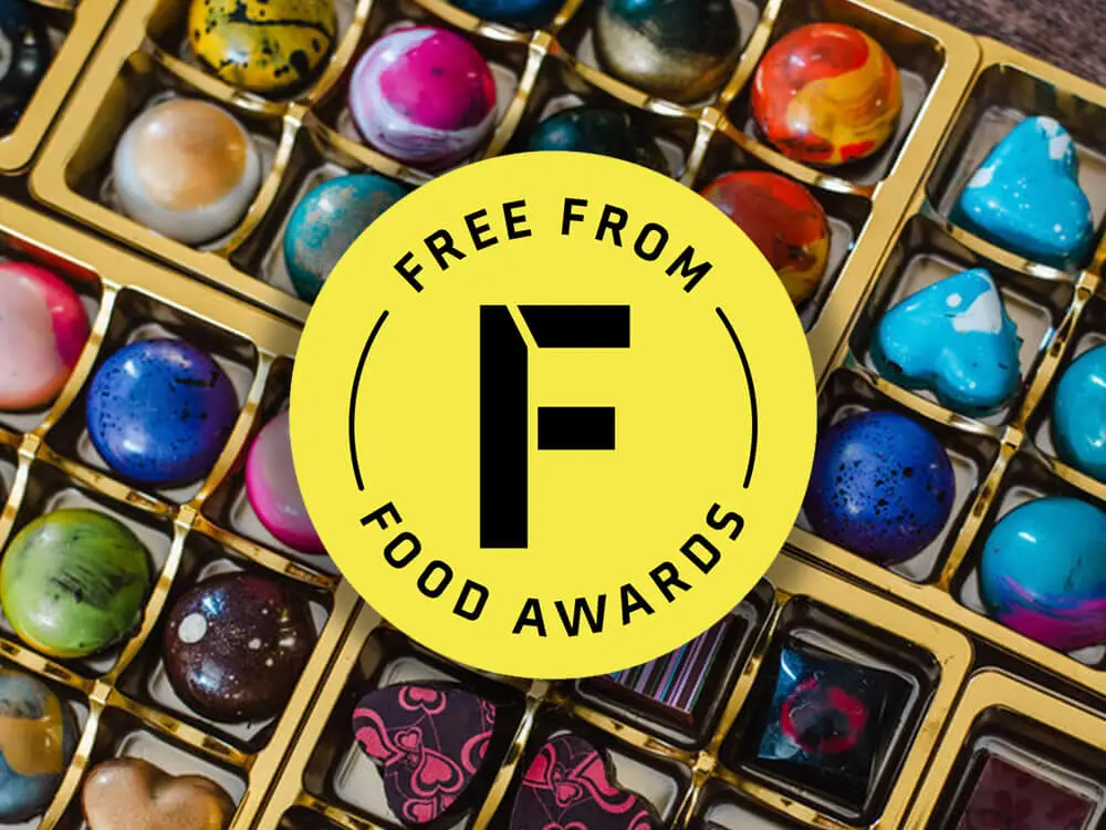 Free From Food Awards nomination for Chocolates by Design.